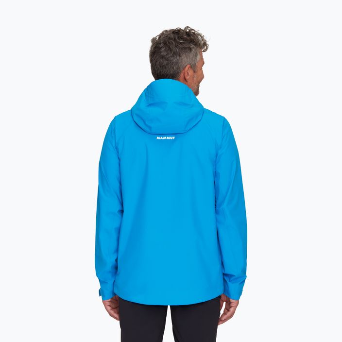 Vyriška striukė nuo lietaus Mammut Alto Light HS glacier blue 2