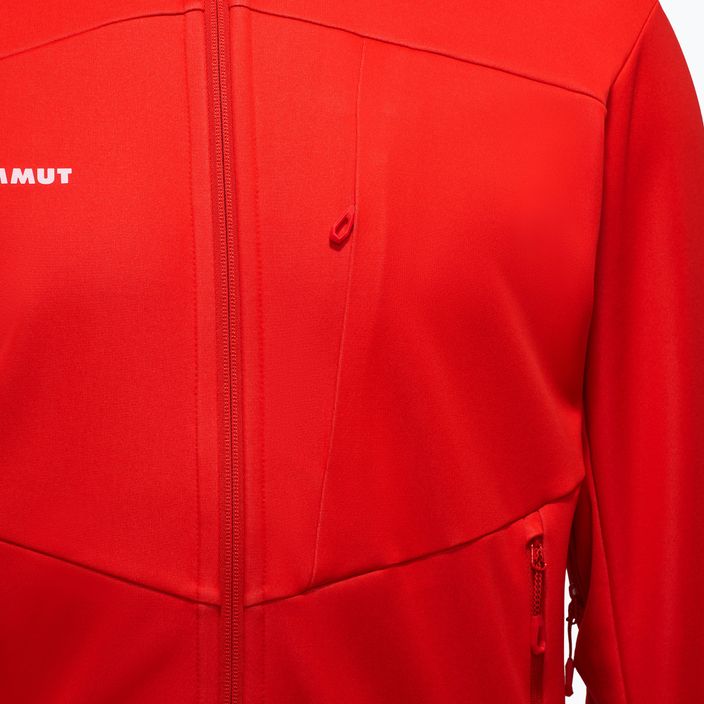 Vyriška softshell striukė Mammut Ultimate VII SO mammut red 6