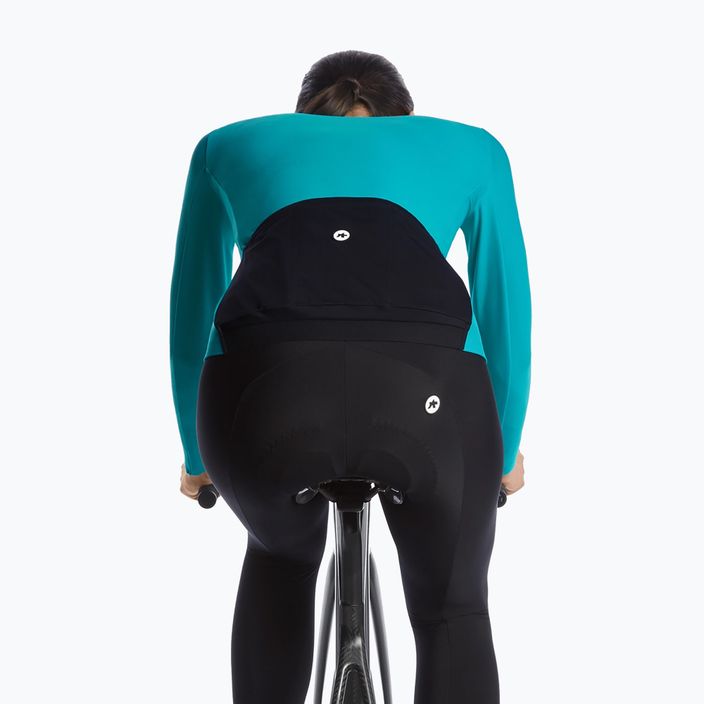 Moteriškas dviračių džemperis ASSOS Uma GT Spring Fall Jersey C2 turquise green 6