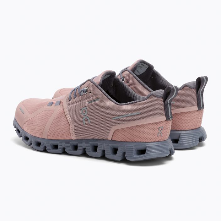 Moteriški bėgimo bateliai On Cloud 5 Waterproof pink 5998527 3