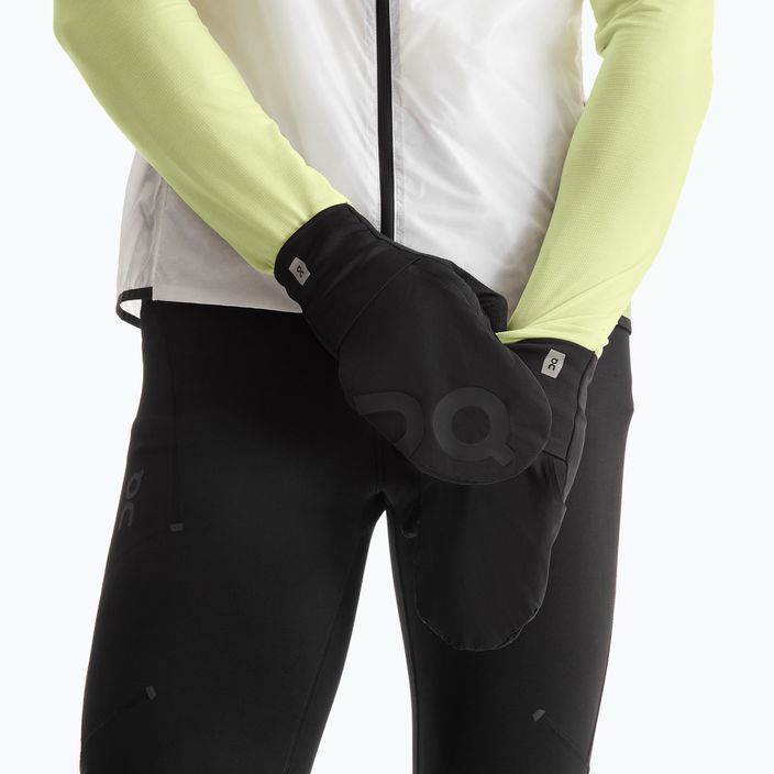 "On Running Weather Gloves" juodos spalvos pirštinės 2