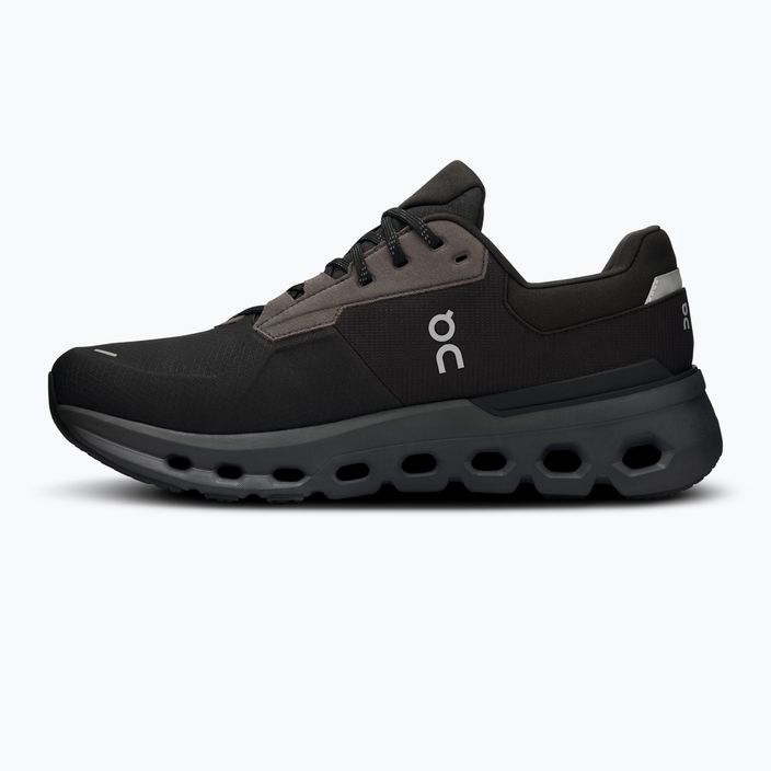 Vyriški bėgimo bateliai On Running Cloudrunner 2 Waterproof magnet/black 10