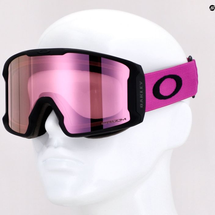 Oakley Line Miner matiniai ultravioletiniai/prizm snow hi rožiniai slidinėjimo akiniai OO7093-57 5