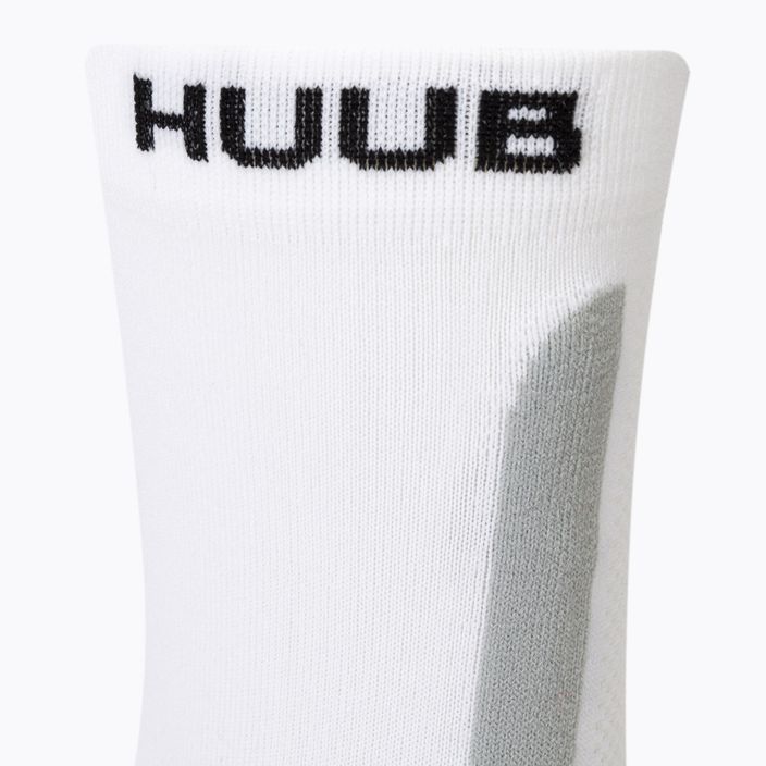 HUUB Active Sock treniruočių kojinės baltos COMACSOCK 3