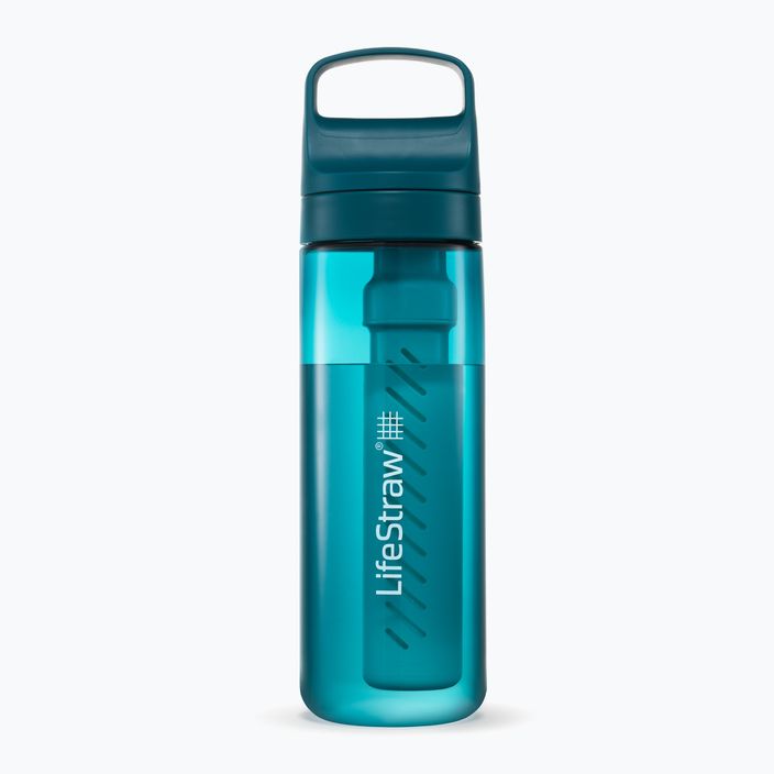 "Lifestraw Go 2.0" kelioninis buteliukas su filtru 650 ml lagoon teal
