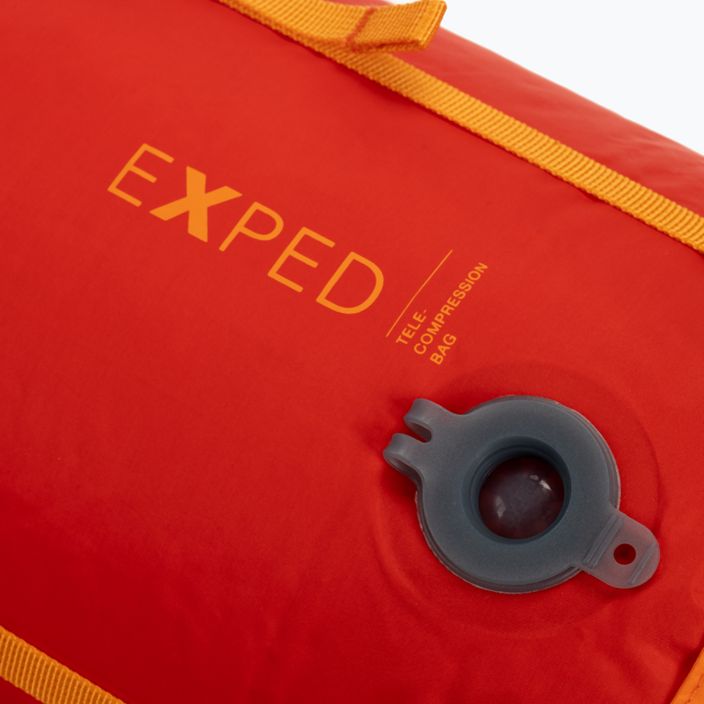Exped neperšlampamas krepšys Telecompression 13L raudonas EXP-BAG 3