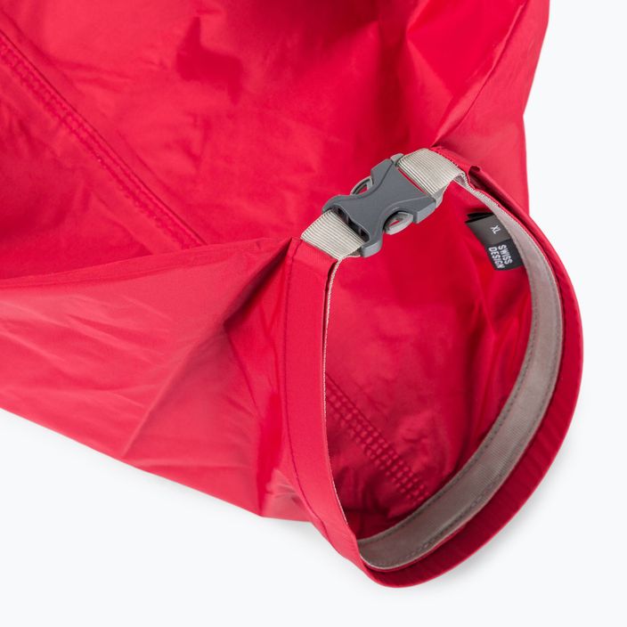 Exped Fold Drybag 22L raudonas EXP-DRYBAG neperšlampamas krepšys 3