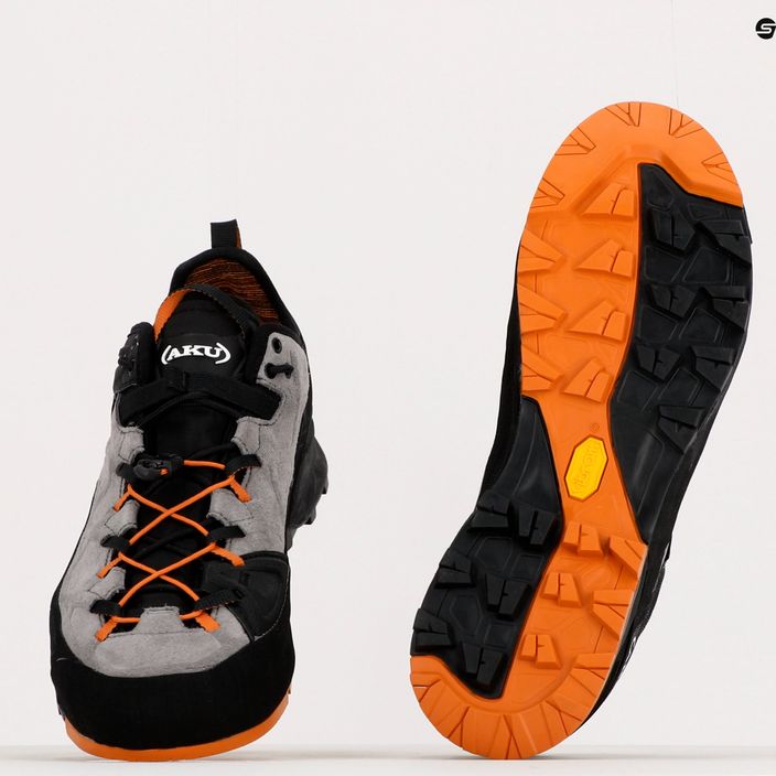 AKU Rock DFS GTX pilki/orange vyriški žygio batai 11