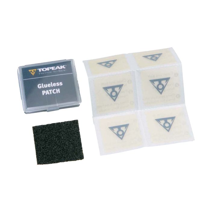 Topeak Flypaper Glueless Patch Kit juodos spalvos T-TGP01 2