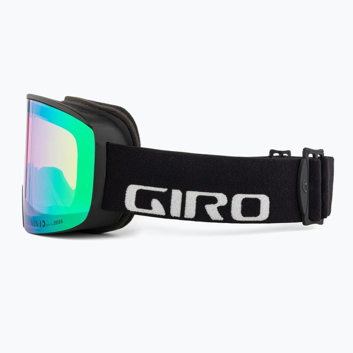 Slidinėjimo akiniai Giro Axis black wordmark/emerald/infrared 5