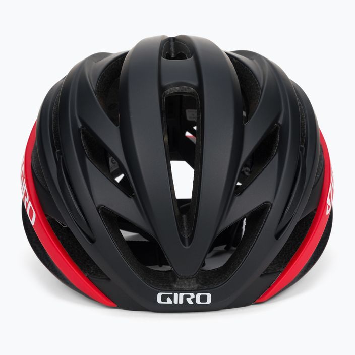 Giro Syntax dviratininko šalmas juodai raudonas GR-7099697 2