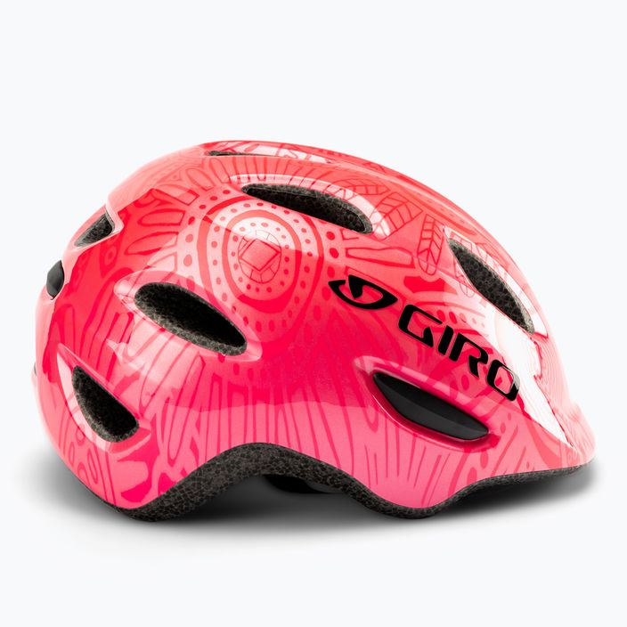 Vaikiškas dviratininko šalmas Giro Scamp rožinės spalvos GR-7100496 3