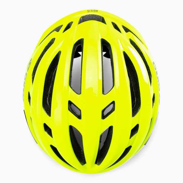 Giro Agilis geltonas dviratininko šalmas GR-7112722 6