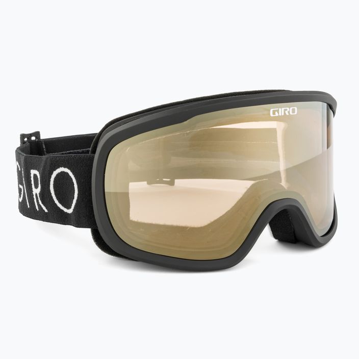 Moteriški slidinėjimo akiniai Giro Moxie black core light/amber gold/yellow 2