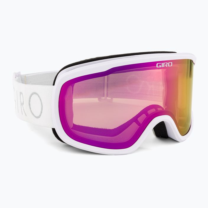 Moteriški slidinėjimo akiniai Giro Moxie white core light/amber pink/yellow 2