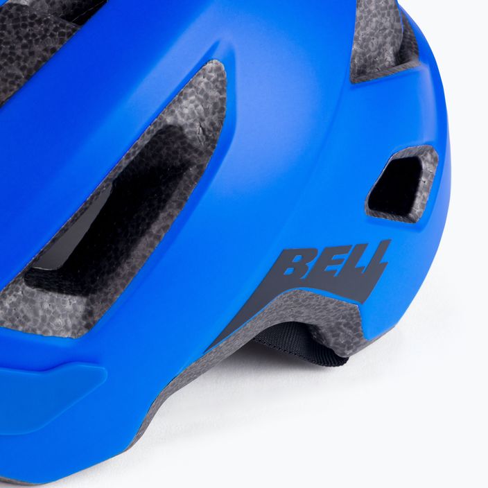 Bell Nomad matinis mėlynas/juodas dviratininko šalmas 7
