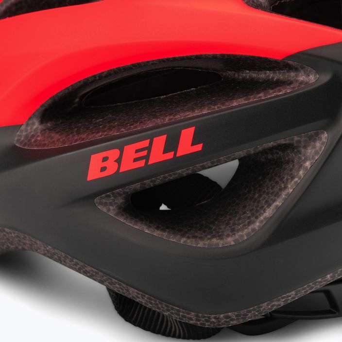 Bell Traverse matinis infraraudonai juodas dviratininko šalmas 2