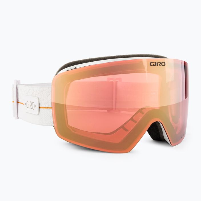 Moteriški slidinėjimo akiniai Giro Contour RS white craze/vivid rose gold/vivid infrared 2