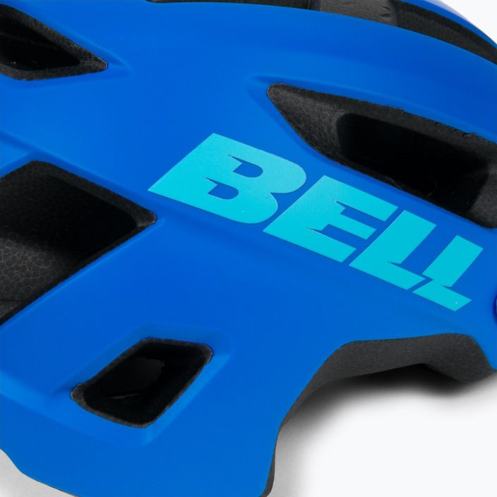 Bell Nomad 2 matinis tamsiai mėlynas dviratininko šalmas 7