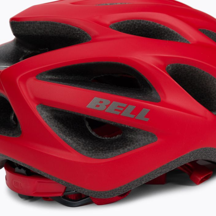 Bell Tracker matinis mchn raudonas dviratininko šalmas 7