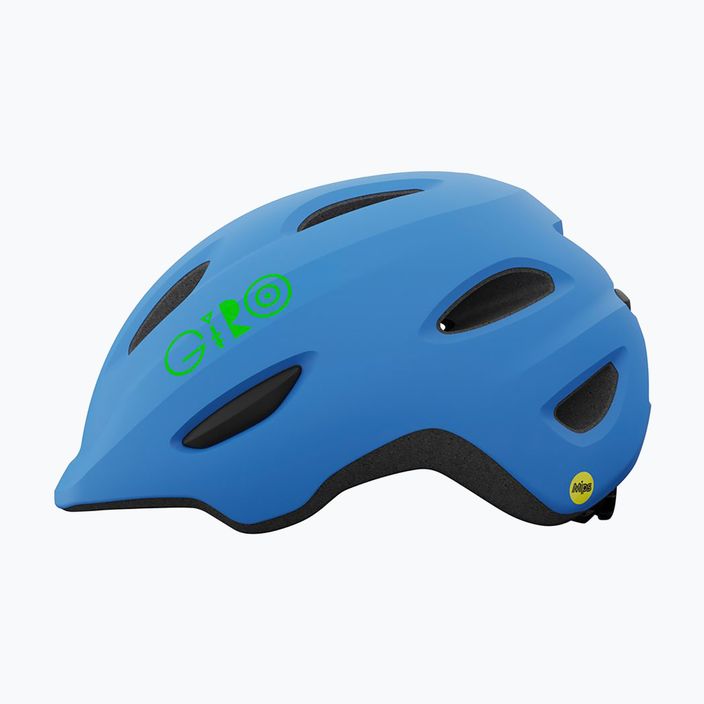 Giro Scamp vaikiškas dviratininko šalmas mėlynai žalias GR-7067920 6