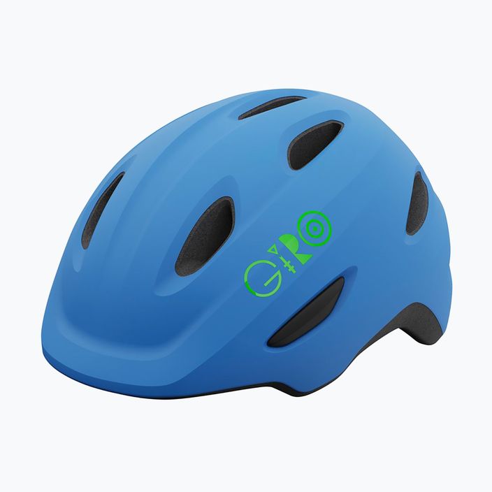Giro Scamp vaikiškas dviratininko šalmas mėlynai žalias GR-7067920 7