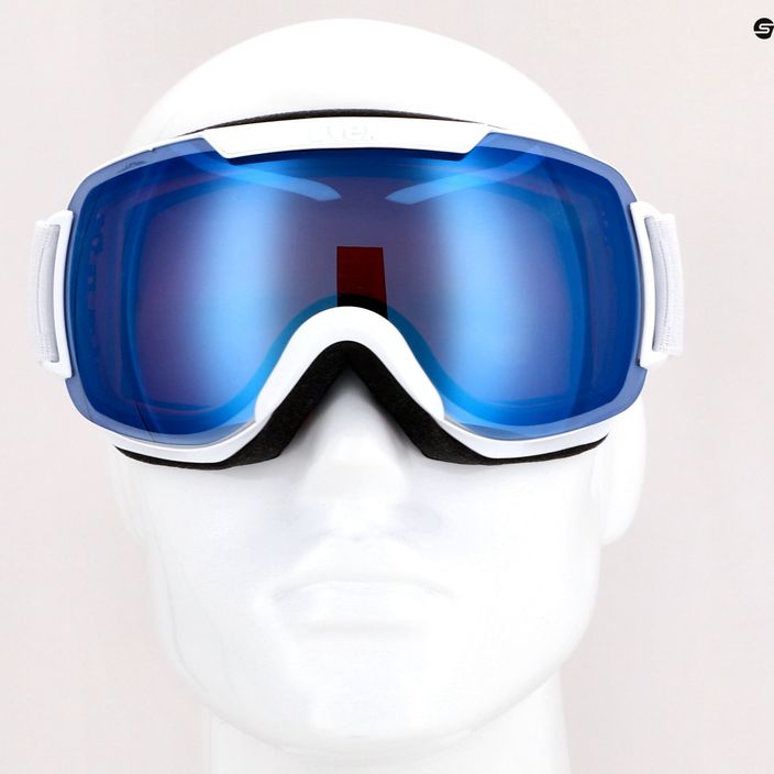 Slidinėjimo akiniai UVEX Downhill 2000 FM white/blue 55/0/115/1024 8