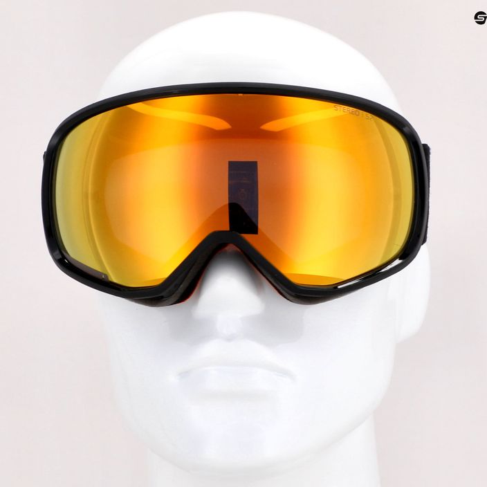 Atomic Count S Stereo slidinėjimo akiniai juoda/geltona stereo 9