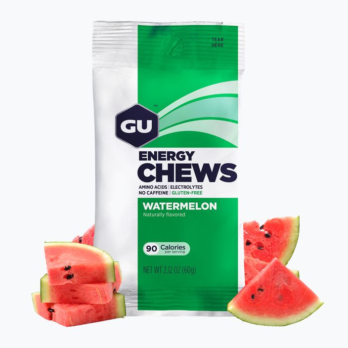 Energetiniai drebučiai GU Energy Chews watermelon 2