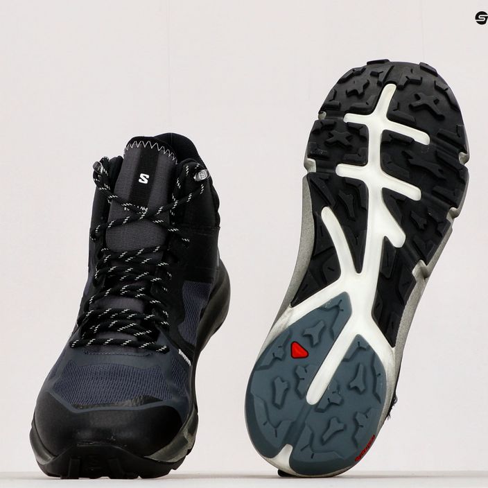 Salomon Predict Hike Mid GTX vyriški trekingo batai juodi L41460900 17