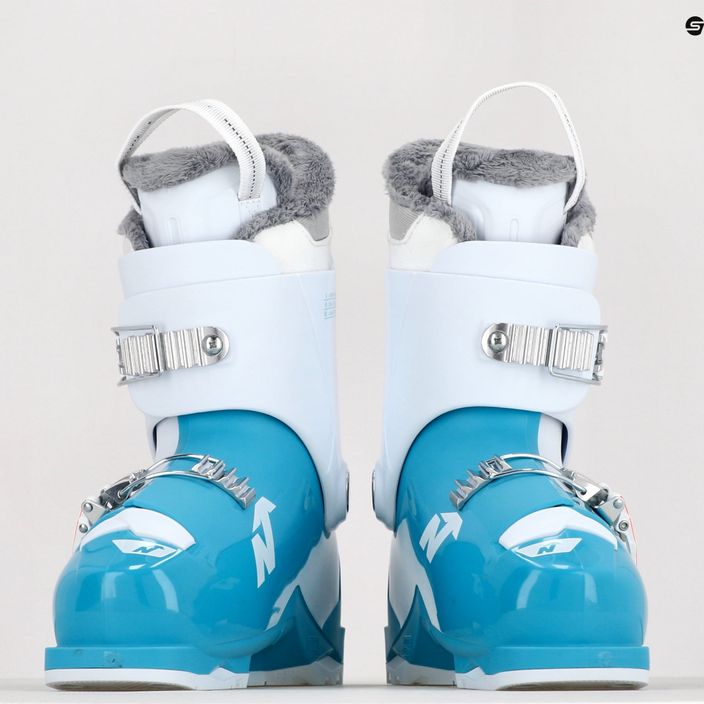 Nordica Speedmachine J2 vaikiški slidinėjimo batai mėlynos ir baltos spalvos 15