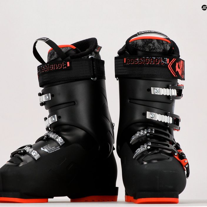 Rossignol Track 110 juodi/raudoni slidinėjimo batai 12
