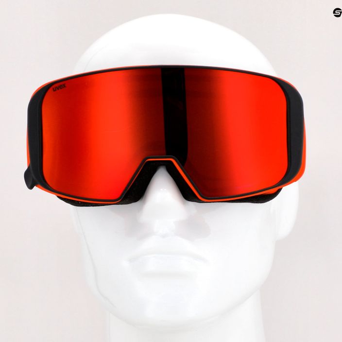 UVEX slidinėjimo akiniai Saga TO fierce raudoni matiniai / veidrodiniai raudoni lazeriniai / auksiniai šviesūs / skaidrūs 55/1/351/3030 13