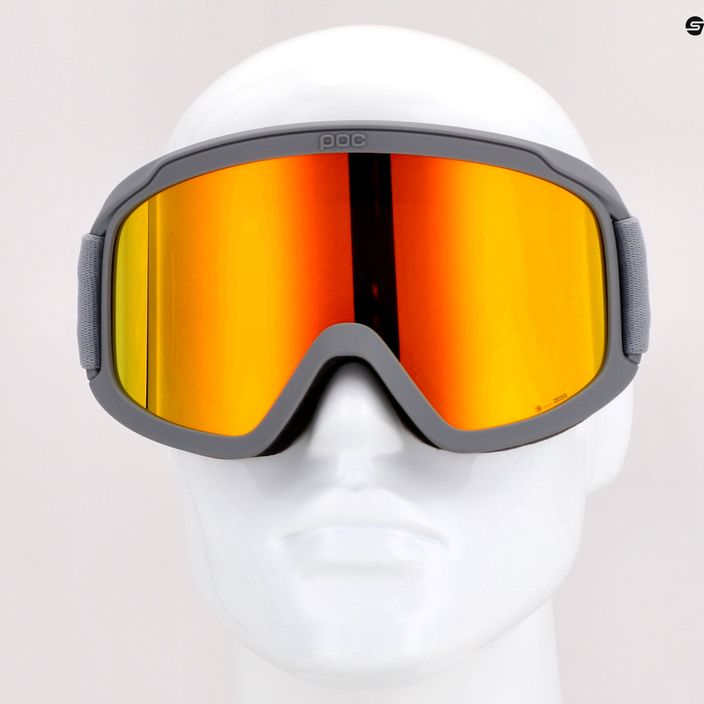 POC Opsin Clarity slidinėjimo akiniai pegasi grey/spektris orange 11