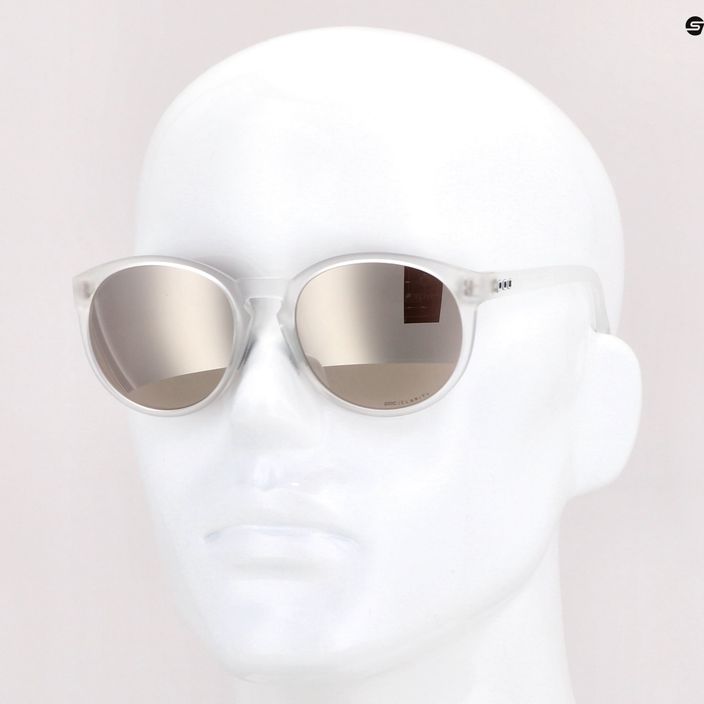 POC Know Know skaidrūs krištolo/ skaidrumo akiniai nuo saulės sidabro spalvos 12