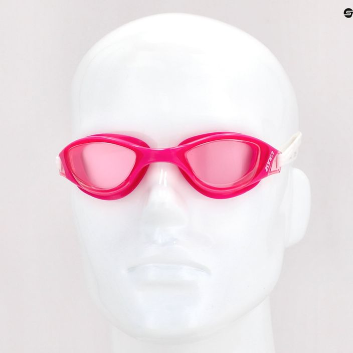 ZONE3 Aspect rožinės/baltos spalvos plaukimo akiniai SA20GOGAS114 7
