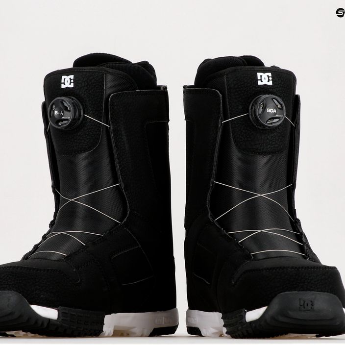 Vyriški snieglenčių batai DC Phase Boa Pro black/white 14
