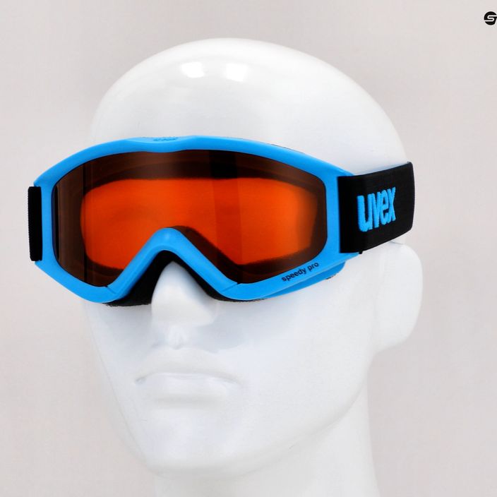 UVEX vaikiški slidinėjimo akiniai Speedy Pro blue/lasergold 55/3/819/40 7