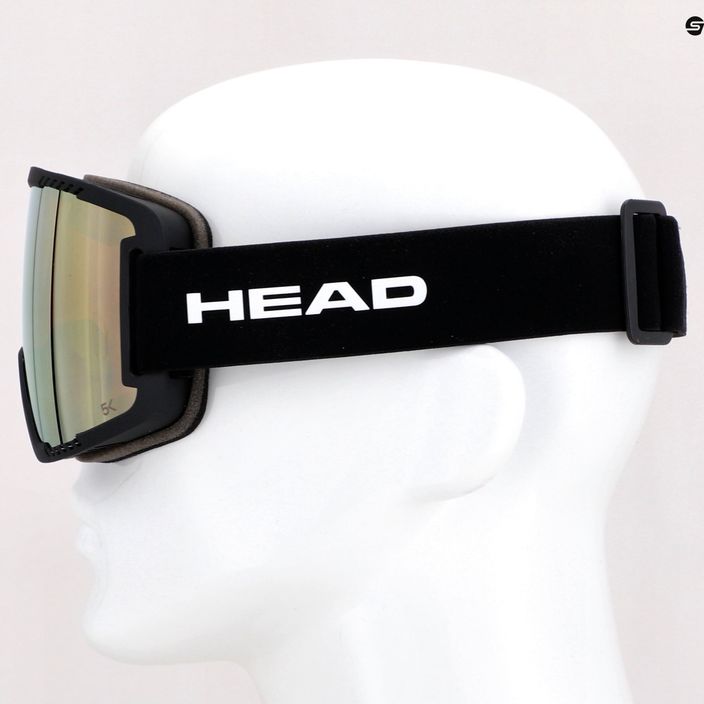Slidinėjimo akiniai HEAD Contex Pro 5K gold/black 392511 7