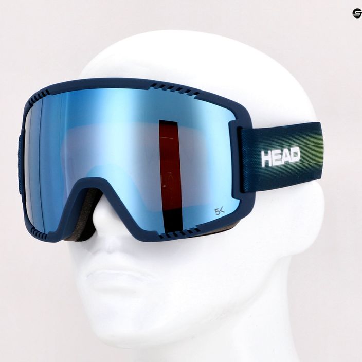 Slidinėjimo akiniai HEAD Contex Pro 5K EL blue/shape 392622 10