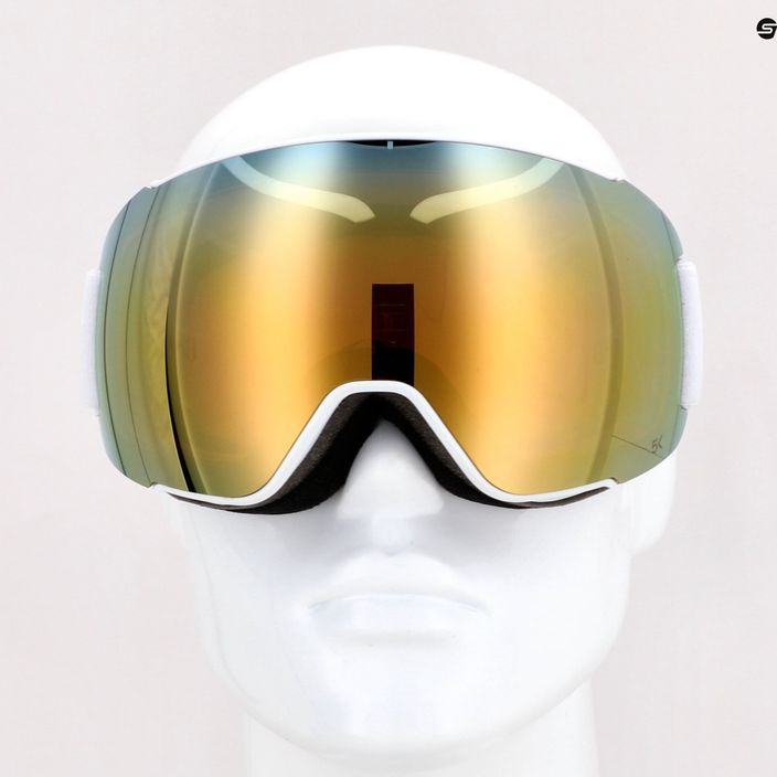 HEAD slidinėjimo akiniai Magnify 5K gold/orange/wcr 390831 11