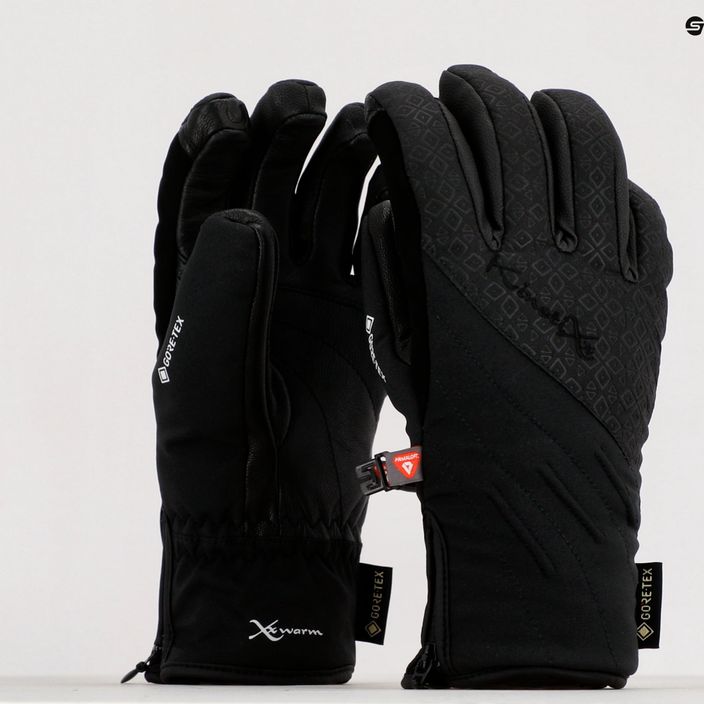Moteriškos pirštinės KinetiXxx Ashly Ski Alpin GTX Gloves Black 7019-150-01 7