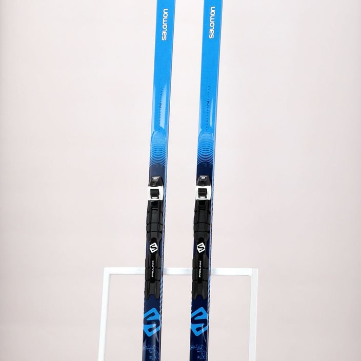 Moteriškos bėgimo slidės Salomon Snowscape 7 Vitane + Prolink Auto blue L409352PMS 17