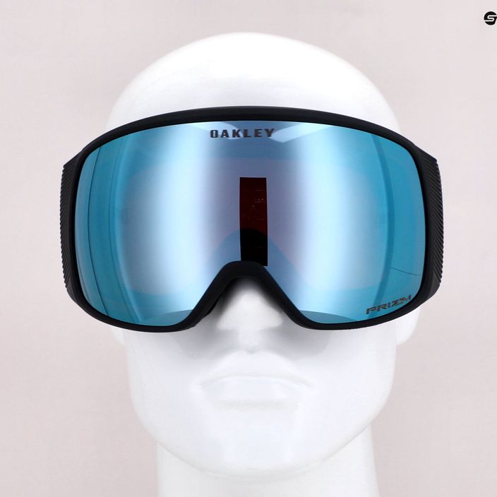 Oakley Flight Tracker slidinėjimo akiniai sky blue/prizm snow sapphire iridium OO7105-50 5