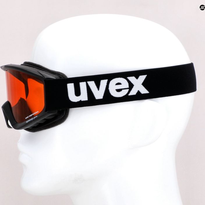 UVEX vaikiški slidinėjimo akiniai Speedy Pro black/lasergold 55/3/819/23 7