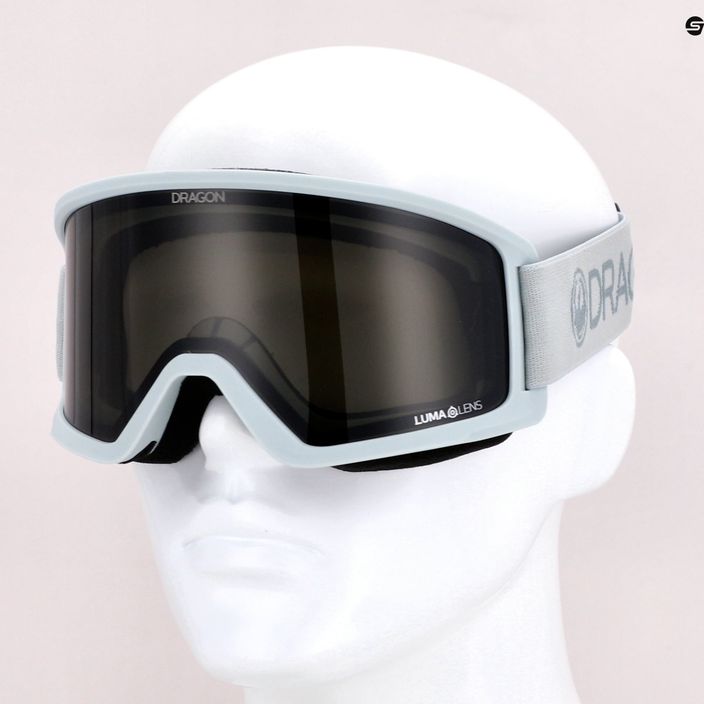DRAGON DX3 OTG šviesūs druskos / liuminescenciniai tamsiai dūminiai slidinėjimo akiniai 7