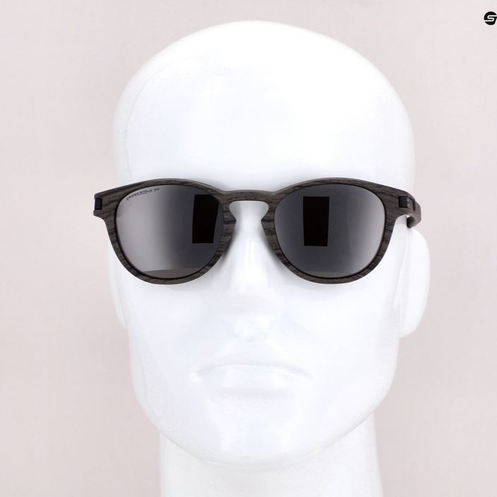 Oakley Latch woodgrain/prizm black poliarizuoti akiniai nuo saulės 0OO9265 7