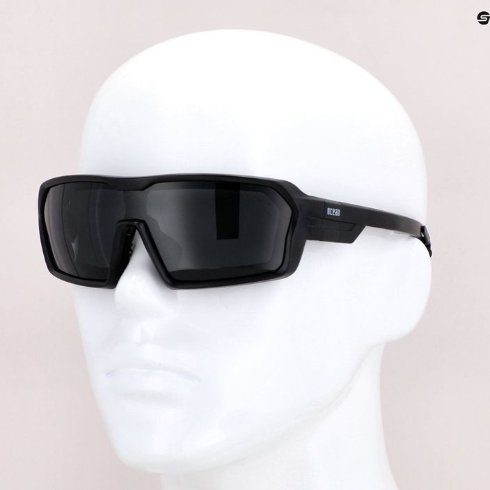 Ocean akiniai nuo saulės Chameleon matiniai juodi/dūminiai 3700.0X akiniai nuo saulės 7