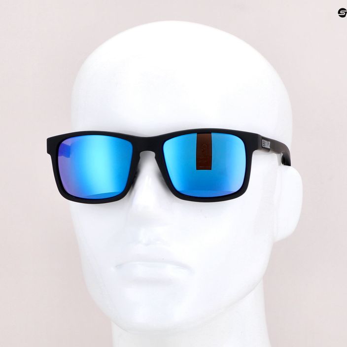 Bliz Luna juodi/dūminiai mėlyni kelių dviračių akiniai 9