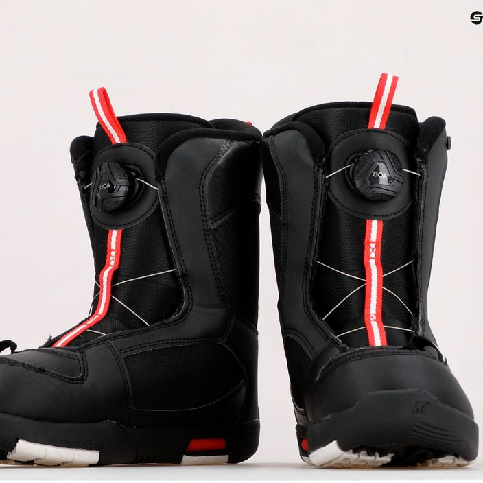 Vaikiški snieglenčių batai K2 Mini Turbo black 11F2033 15